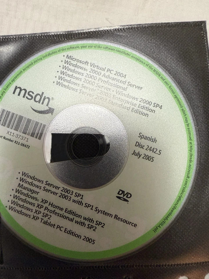 Windows 2000 Spanish - Image 1 of 1