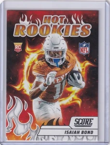 Isaiah Bond 2025 Panini Score Hot Rookies #13 (RC) - Picture 1 of 2