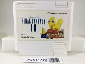 AJ3332 Final Fantasy I II 1 2 Nintendo Famicom NES Japan