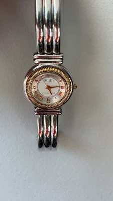 RELOJ DE CUARZO ECCLESSI PLATA ESTERLINA SÓLIDA BRAZALETE... 50GM TW Foto 1 de 4