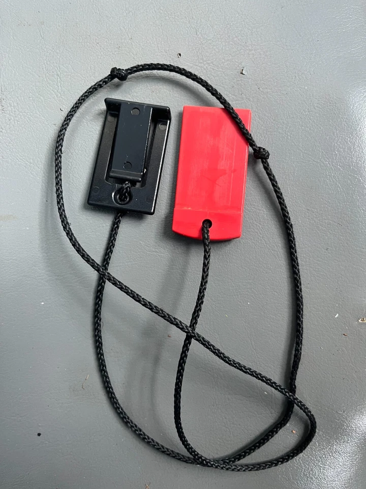 Llave/clip de seguridad para cinta de correr ProForm 585 TL (número de pieza 119038) Foto 1 de 1