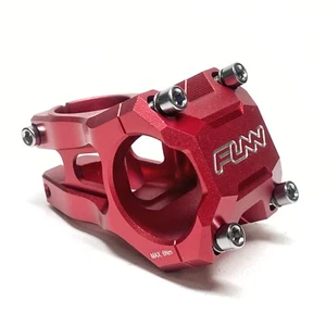 Vástago de bicicleta de montaña Funn Strippa EVO, abrazadera de barra 35 mm (longitud 45 mm, rojo) - Venta de liquidación - Imagen 1 de 6