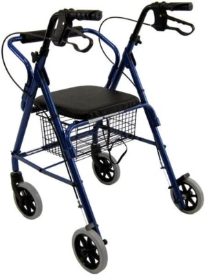 *NUEVO* Andador de 4 ruedas Karman Healthcare R-4100-BL - Azul - W12 - 2 Foto 1 de 3