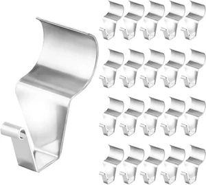 No-Hole Needed Vinyl Siding Hooks Hanger, 20 Pack Heavy Duty Stainless Steel - Picture 1 of 12