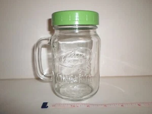 Bud Light Glass Ball Jar *Handle & Lid* Lime-A-Rita Margarita Beer Mug Budweiser - Picture 1 of 7