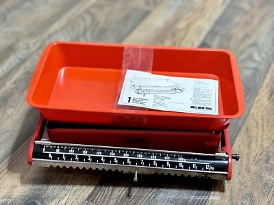 Шведские винтажные желтые кухонные весы GUNDA - Изображение 1 из 4