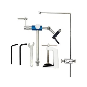 Fly Tying Vise Fly Gears Adjustable Aluminum Alloy Jigs Tool Desk Clip Type - Picture 1 of 8