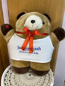 Peluche Teddy Tech ~ Oso Pardo "Cough Buddy" ~ Almohada Postoperatoria Peluche 14" - Imagen 1 de 11