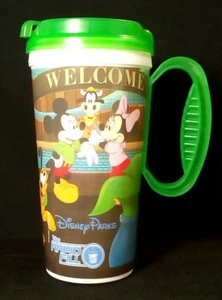 Disney World Parks Schnellfüllung Thermo Reise Kaffeebecher Souvenir Tasse 12 Unzen Deckel - Bild 1 von 4