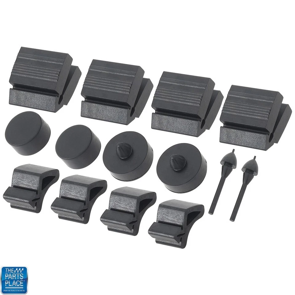 Kit de tope de parachoques de goma Chevrolet Nova/Chevy II 1962-65 Foto 1 de 1