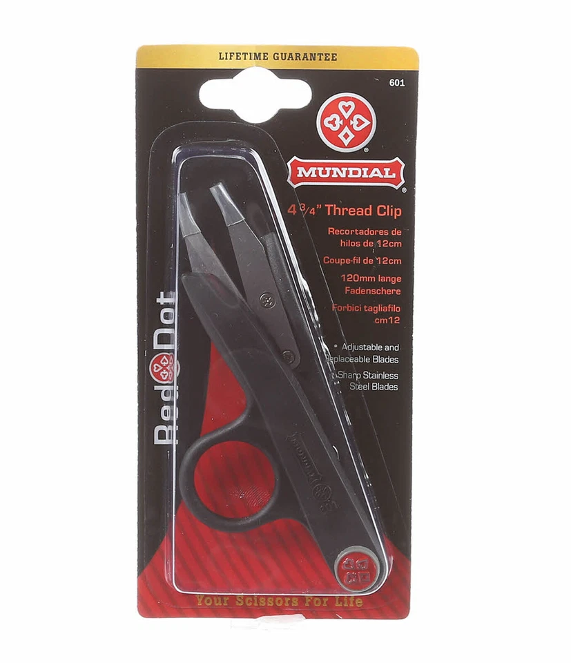 Mundial 4 3/4 Inch Lightweight Thread Clips - Image 1 of 1