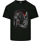 Grim Reaper Biker Gothique Métal Lourd Crâne Homme Coton T-Shirt