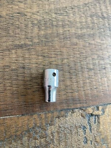 Snap On 1/4" Drive 6-Point 3/16" Shallow Chrome Socket TM6 Vintage A0051 - Imagen 1 de 7