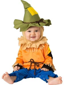 Child's Silly Farm Field Scarecrow Baby Costume Small 6-12 Months - Picture 1 of 1