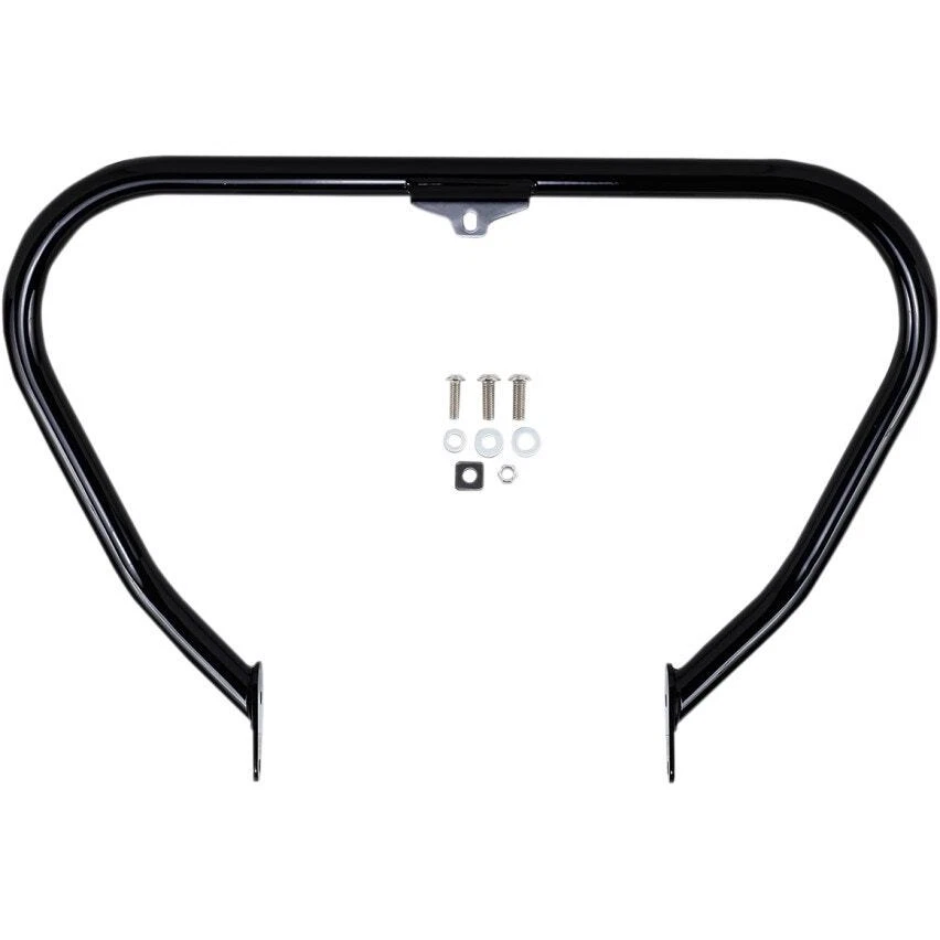 Protector de marco de barras de autopista Cobra 601-2110B negras curva en V Harley Dyna 99-17 Foto 1 de 1