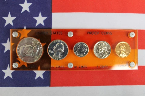 1954 United States Silver Proof Set in Capital Plastic Holder (J64) Cover