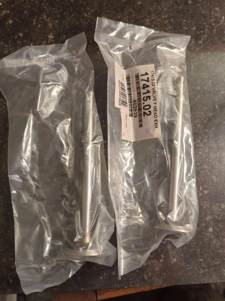 J0802639 Exhaust Valve for Jeep CJ5 CJ3 CJ6 Willys 1954-1958 Eaton Qty.2 (J38) - Image 1 of 3