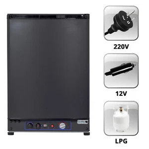 SMAD 60L Gas Absorption 3 Way Caravan Motorhome Campervan Fridge LPG/240V/12V RV - Picture 1 of 15