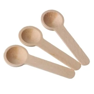 20 PCS Mini Wooden Spoons Multi-Purpose Coffee Spoons Kitchen Spoons - Picture 1 of 4