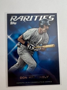2015 Topps Update Rarities Don Mattingly #R-12 "Donnie Baseball" NY Yankees