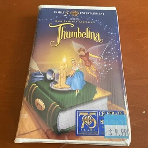 THUMBELINA Sealed VHS (1994) Warner Brothers 75th Anniversary NEW - Picture 1 of 6