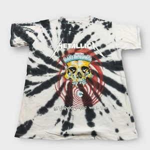 Metallica / Rock Band Retro Tie Dye Graphic T-Shirt Adult Size Medium - Picture 1 of 7