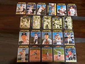 2020 Topps Heritage HOUSTON ASTROS Base Team Set of (21) Altuve Correa Tucker - Picture 1 of 1
