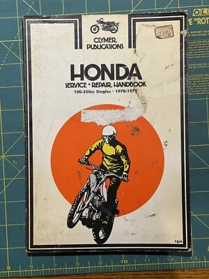 Manual de servicio/reparación Honda Clymer (M315) 100 125 250 350cc individuales 1970-1974 Foto 1 de 4