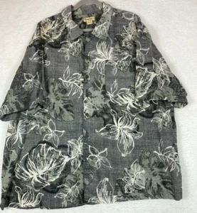 Panama Jack Hawaiian Shirt Men 3XL Tropical Button Up Short Sleeve Casual - Picture 1 of 16