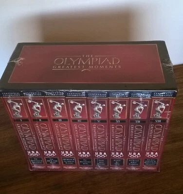 Olympiad Greatest Moments Set Of 8 VHS Tapes Centennial Celebration 1996 Atlanta - Image 1 of 4