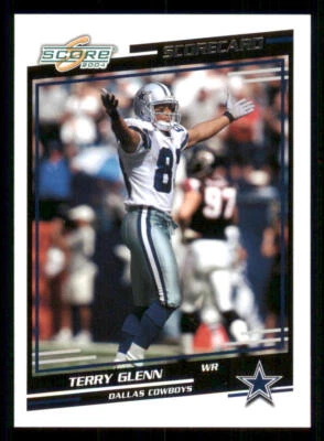 2004 Score Scorecard #101 Terry Glenn /625 - Image 1 of 2