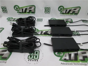 Dell WD15 K17A USB-C Dock Ethernet AUX Docking Station w 130W Adapter Lot of 3 - Picture 1 of 5