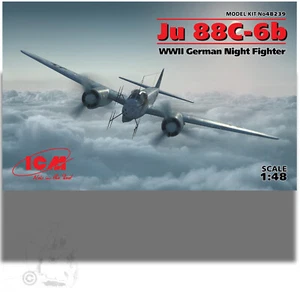 ICM  48239 1/48 JUNKERS JU88C-6B GERMAN NIGHT FIGHTER KIT  - Picture 1 of 4