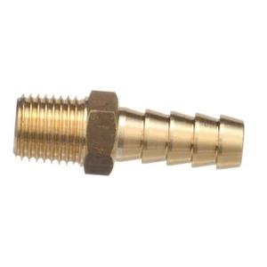 Compresor de aire de latón Tru-Flate HERRAMIENTA DE MANGUERA DE BARBA 1/4" macho NPT 21-123 S-600 NUEVO - Imagen 1 de 1