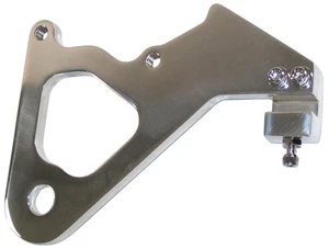WILWOOD GP310 BRAKE CALIPER BRACKET,2000-2011 HARLEY DAVIDSON DYNA,REAR,CHROME - Bild 1 von 1