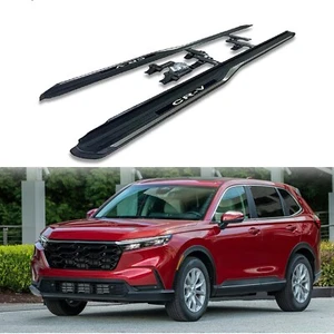 OEM SIDE STEPS RUNNING BOARDS - SIDE STEPS - PAIR FOR HONDA CRV CR-V 2023-2024 - Picture 1 of 16