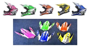 Peak helmet for Wulfsport Advance kids motocross MX helmet: may fit other models - Picture 1 of 13