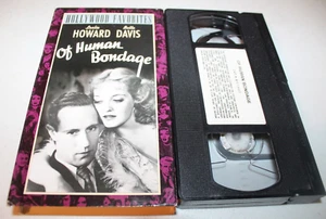 Of Human Bondage (VHS, 1934) Leslie Howard, Bette Davis, Frances Dee, Film-Noir - Picture 1 of 2