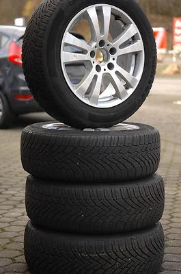 4 Winterreifen Alufelgen Rial Mercedes A- B- C-Kasse W169 245 246 176 203 204 - Bild 1 von 4