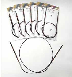 KNITPRO SYMFONIE RUNDSTRICKNADELN 80,100 CM - VERSCHIEDENE NADELGRÖßEN - Bild 1 von 3