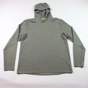 Lululemon Shift Stitch Térmico Tejido Waffle Pullover Sudadera con Capucha Para Hombres Talla Grande Verde - Imagen 1 de 8