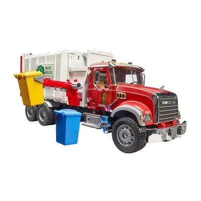 Camión de basura Brother Toys Mack cargador lateral Granite Side Loading, multicolor Foto 1 de 4