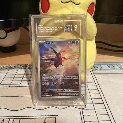 Latios 2024 Pokémon TCG Surging Sparks IR #203/191 Tag 9 - Image 1 of 3