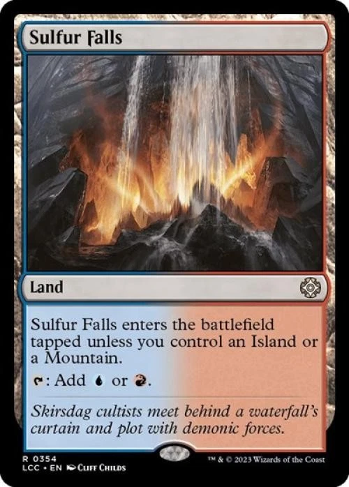 Sulfur Falls - Near Mint MTG Commander: The Lost Caverns of Ixalan - Image 1 of 1
