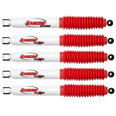 Rancho Steering Stabilizer & Front/Rear RS5000X Gas Shocks for F-250 w/ 0" Lift - Image 1 of 4