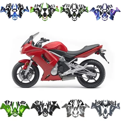 Kit de carrocería completa carenados Ninja 650r carrocería ABS para Kawasaki EX650 2006 2007 2008 Foto 1 de 4