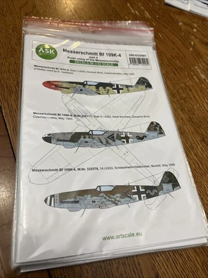 1/32 ASK Decals #D32097 Bf109K-4 Part 4 - Image 1 of 2