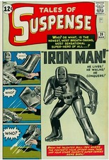 Tales of Suspense #39 Facsimile Reprint Cover w/Original Ads Key 1st IRON MAN!