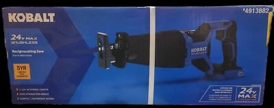 Kobalt KRS 224B-03 24V Max Variable Brushless Reciprocating Saw (Tool Only) NEW - Image 1 of 3