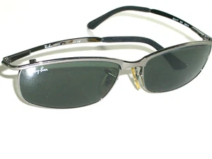 GAFAS DE SOL RAY BAN RB3177 ELEGANCE 004 ELEGANTES G15 UV GUNMETAL RECTANGULARES FLEXIBLES - Imagen 1 de 7